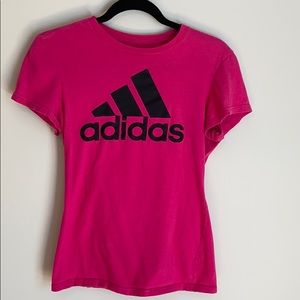 Women’s pink Adidas T-shirt